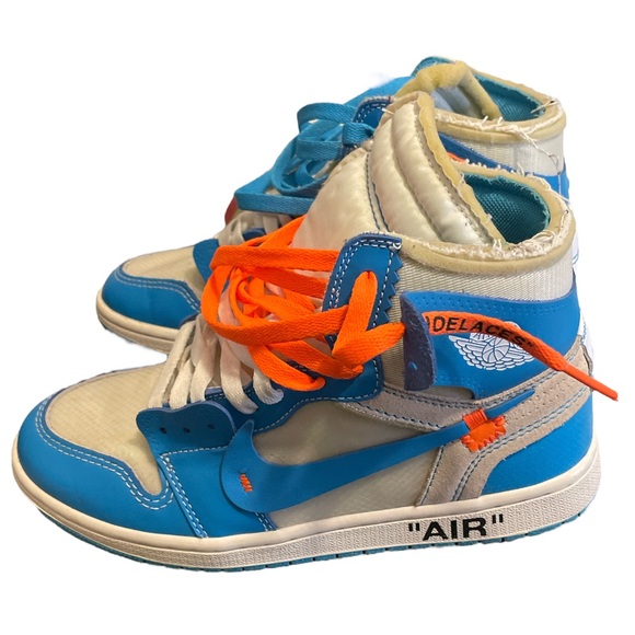 Nike Shoes Unc Blue Jordan Off White Poshmark